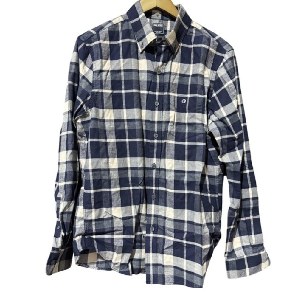 Todd Snyder Shirt Mens Medium Plaid Flannel Button Down Portugal
